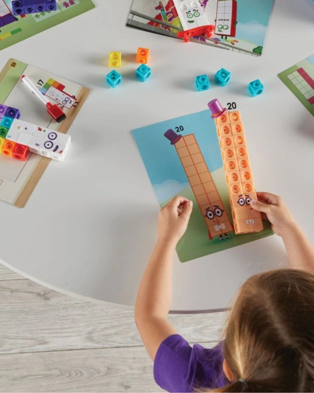 Learning Resources – Sada kostek MathLink s číselnými bloky 11–20